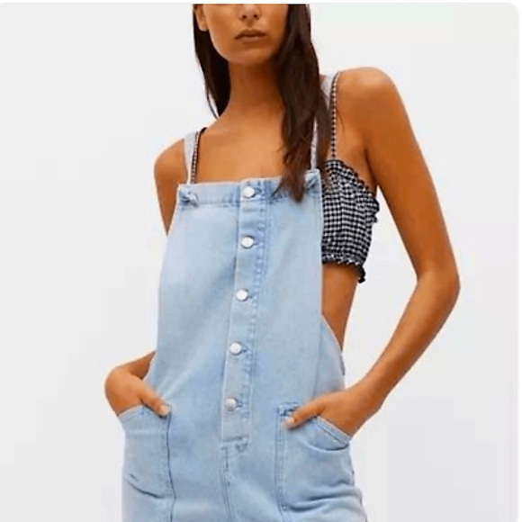 MANGO Denim Overalls - Picture 6 of 15